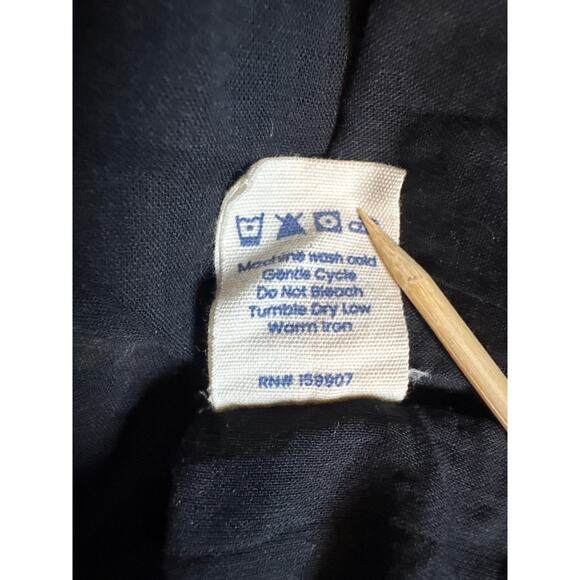 Printfresh Black Stained Glass Storybook Float On Dress Womens Large Boho Flowy - Picture 12 of 12